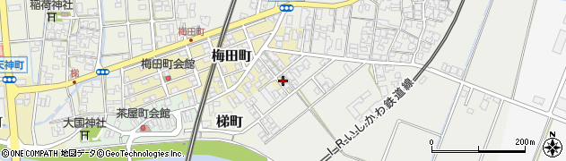 石川県小松市梅田町283周辺の地図