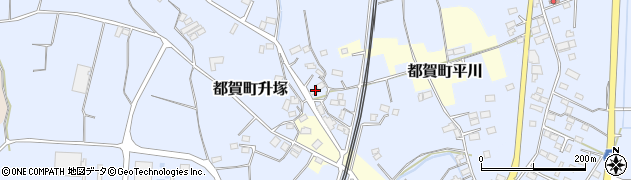 栃木県栃木市都賀町升塚524周辺の地図