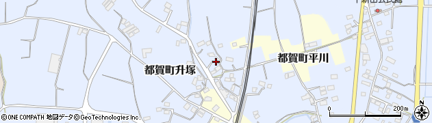 栃木県栃木市都賀町升塚525周辺の地図