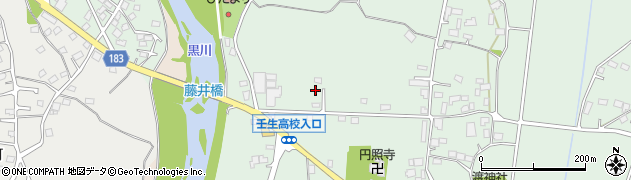 栃木県下都賀郡壬生町藤井1616周辺の地図