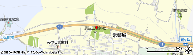 長野県上田市常磐城周辺の地図