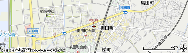 石川県小松市梅田町137周辺の地図