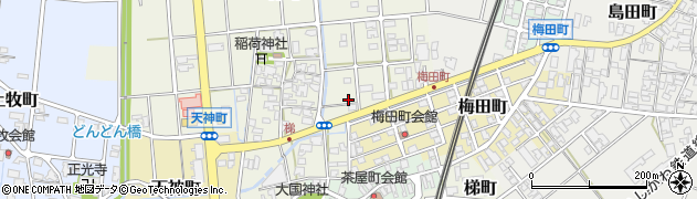 石川県小松市梯町（ト）周辺の地図
