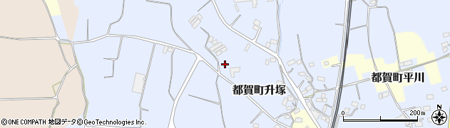 栃木県栃木市都賀町升塚487周辺の地図