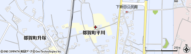 栃木県栃木市都賀町升塚591周辺の地図