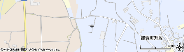 栃木県栃木市都賀町升塚357周辺の地図
