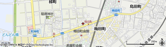 石川県小松市梯町ト48周辺の地図