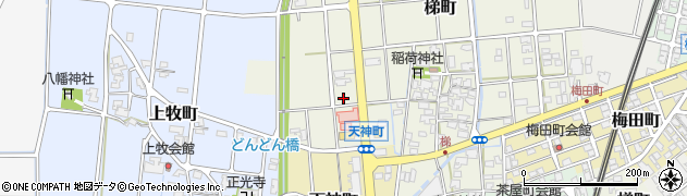 石川県小松市梯町（ロ）周辺の地図