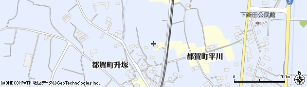 栃木県栃木市都賀町升塚536周辺の地図