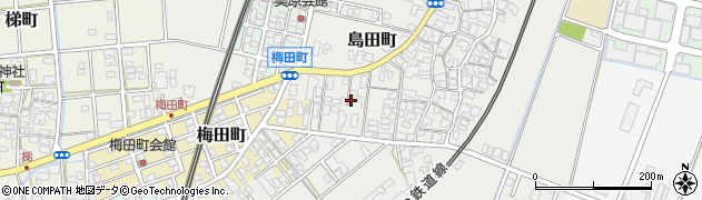 石川県小松市島田町（ホ）周辺の地図