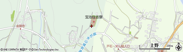 宝池住吉寮周辺の地図