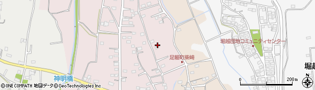 群馬県前橋市横沢町周辺の地図