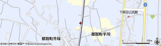栃木県栃木市都賀町升塚576-1周辺の地図
