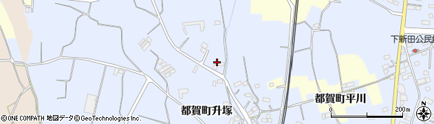 栃木県栃木市都賀町升塚428周辺の地図