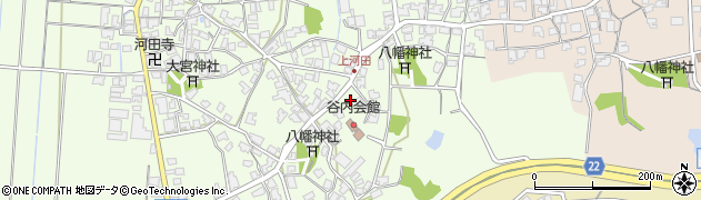 石川県小松市河田町カ周辺の地図