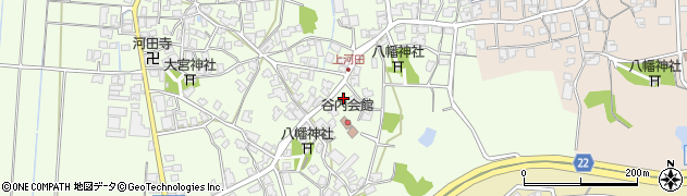 石川県小松市河田町（カ）周辺の地図