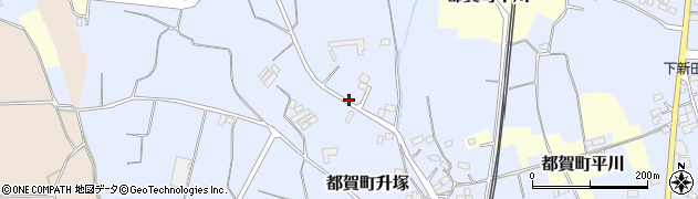 栃木県栃木市都賀町升塚423周辺の地図