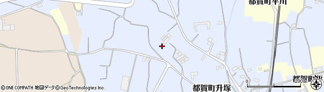 栃木県栃木市都賀町升塚777周辺の地図
