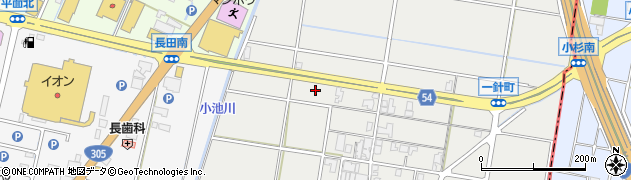 石川県小松市一針町（ホ）周辺の地図
