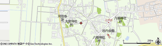 石川県小松市河田町（を）周辺の地図