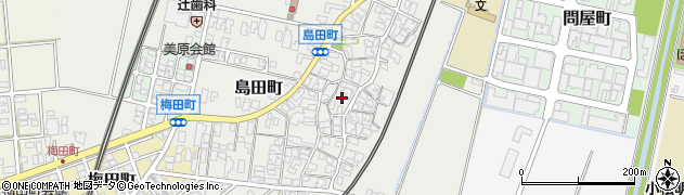 石川県小松市島田町（庚）周辺の地図
