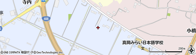 栃木県真岡市寺内1183周辺の地図