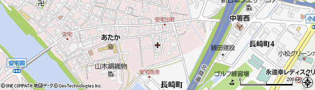 石川県小松市安宅町ヘ107周辺の地図