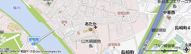 石川県小松市安宅町ヘ1周辺の地図