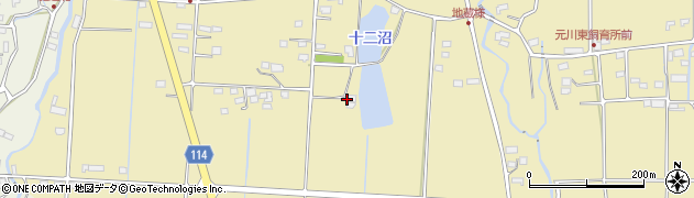 群馬県前橋市大前田町1554周辺の地図