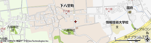 石川県小松市下八里町ホ周辺の地図