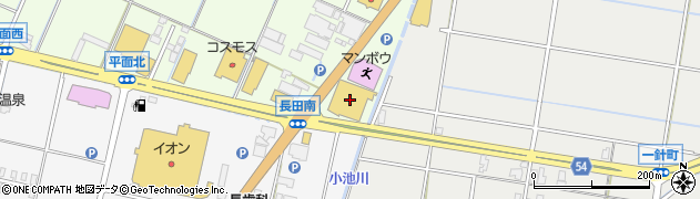 石川県小松市長田町ロ1周辺の地図