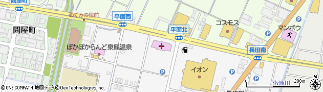 石川県小松市平面町ヨ45周辺の地図