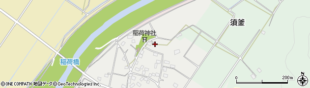 栃木県真岡市君島周辺の地図