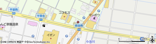 石川県小松市長田町ロ52周辺の地図
