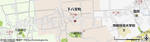 石川県小松市下八里町ホ11周辺の地図