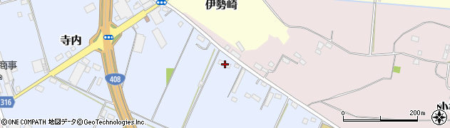 栃木県真岡市寺内1182周辺の地図