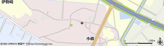 栃木県真岡市小橋112周辺の地図