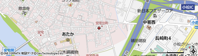 石川県小松市安宅町ヘ231周辺の地図