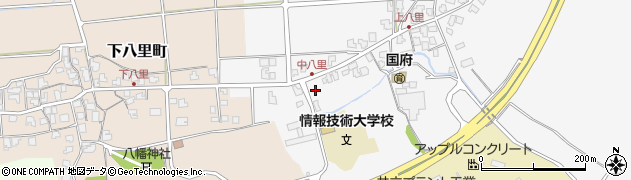 石川県小松市上八里町（庚）周辺の地図