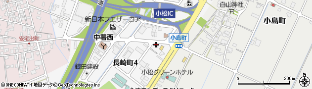 株式会社クマ　小松営業所周辺の地図
