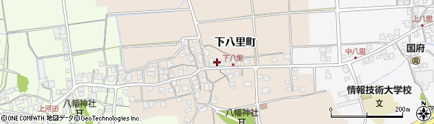 石川県小松市下八里町周辺の地図