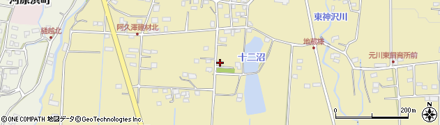 群馬県前橋市大前田町1551-47周辺の地図