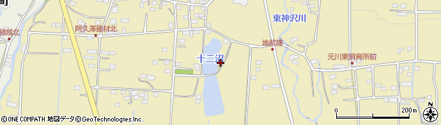 群馬県前橋市大前田町1647周辺の地図