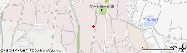 群馬県前橋市横沢町101周辺の地図