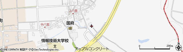 石川県小松市上八里町（申）周辺の地図