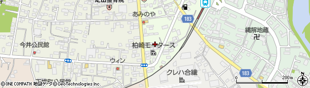 栃木県下都賀郡壬生町中央町17-19周辺の地図