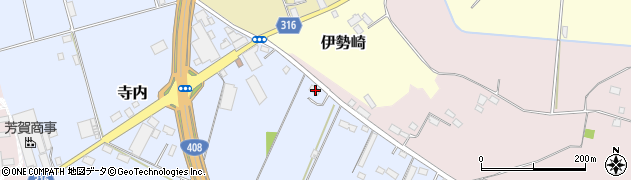 栃木県真岡市寺内1179周辺の地図