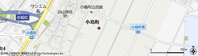 石川県小松市小島町周辺の地図