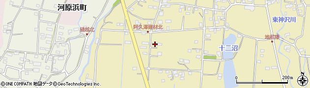 群馬県前橋市大前田町1551-35周辺の地図
