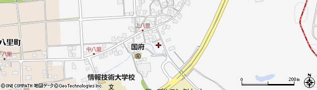 石川県小松市上八里町（ト）周辺の地図